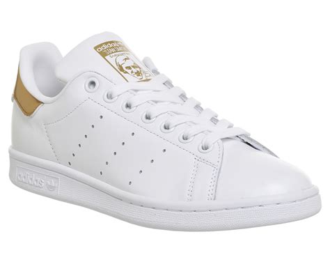 Adidas stan smith white gold